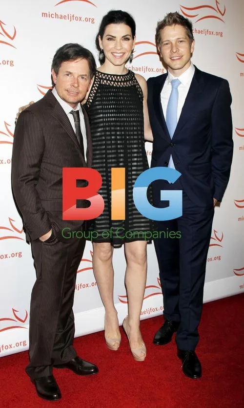 Michael J. Fox, Julianna Margulies and Matt Czuchry at Parkinson's Benefit
