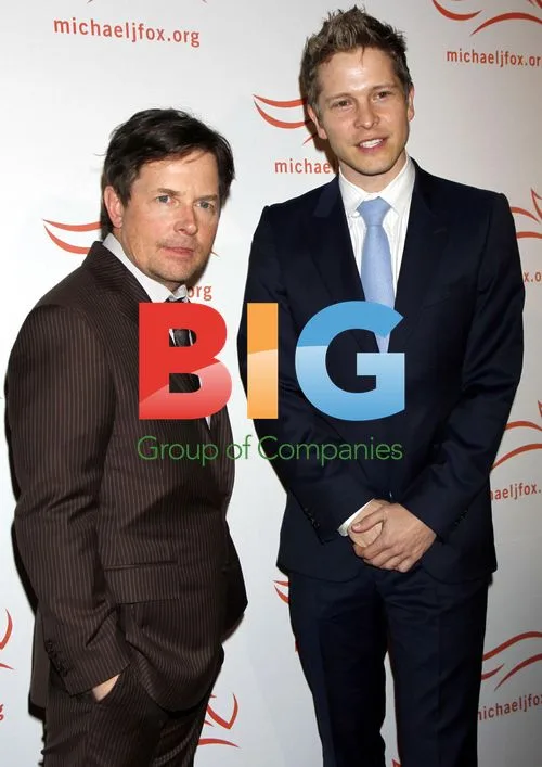 Michael J. Fox and Matt Czuchry at Parkinson\'s Benefit