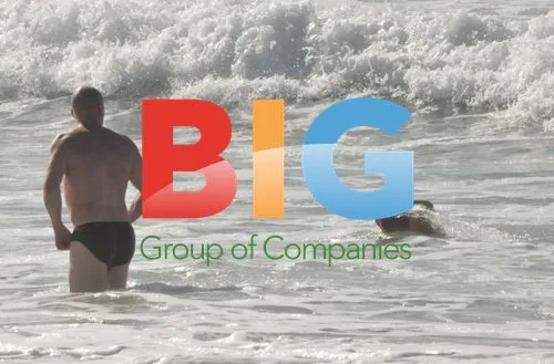 Rupert Murdoch Swimming at Bondi Beach