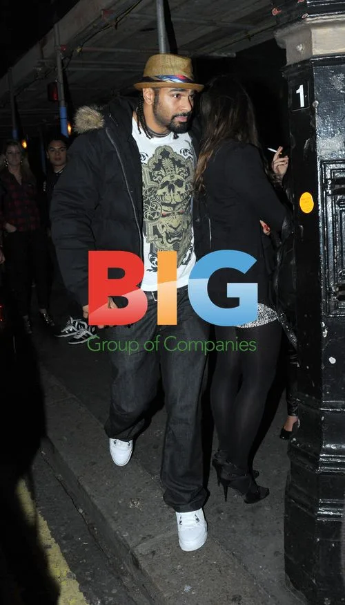 David Haye Night Out in London