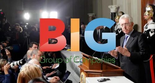 Mario Monti at Quirinale Palace