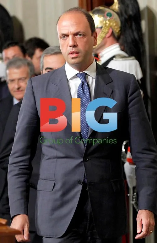 Angelino Alfano at Quirinale Palace