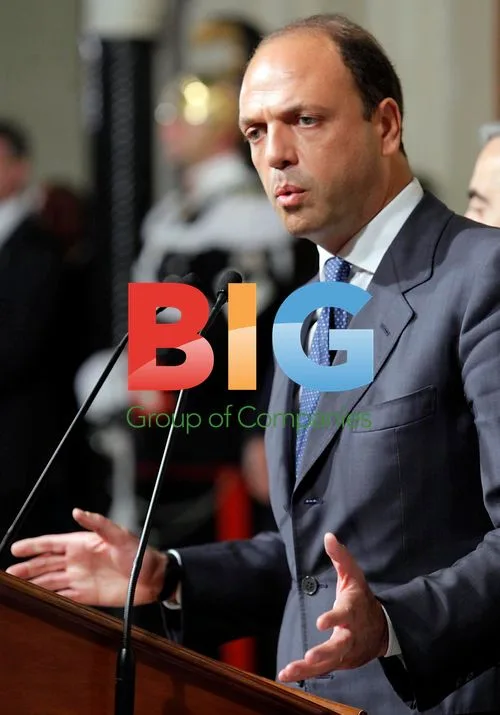 Angelino Alfano at Quirinale Palace