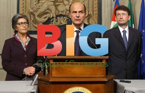 Anna Finoccharo, Pierluigi Bersani, Dario Franceschini at Quirinale Palace