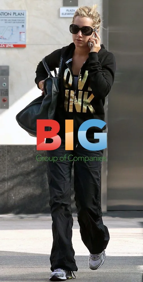 Ashley Tisdale Leaves Gym