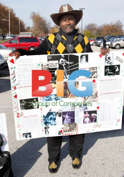 Joe Frazier Funeral Fan
