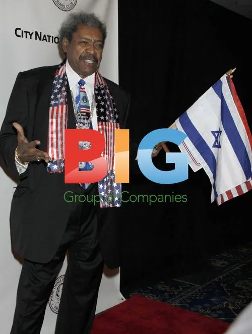 Don King at Friars Club Gala for Larry King