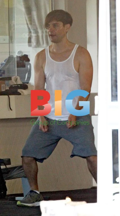 Tobey Maguire and Ethan Suplee Workout in Sydney