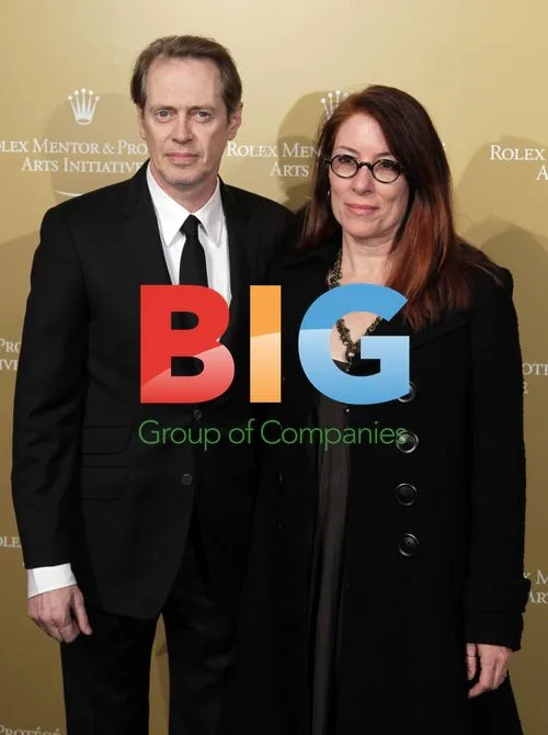 Steve Buscemi and Jo Andres at Rolex Mentor Arts Event