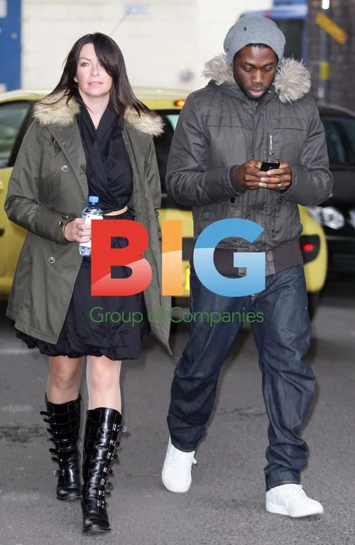 Presenters of The Gadget Show Spotted in Birmingham