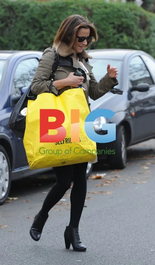 Caroline Flack Leaves Home in London