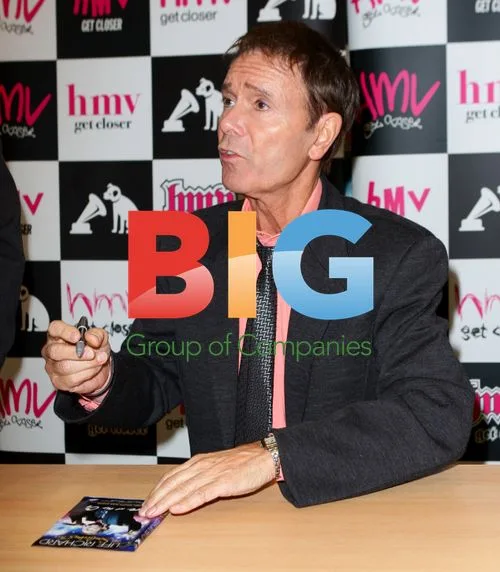 Cliff Richard Meets Fans at HMV Store