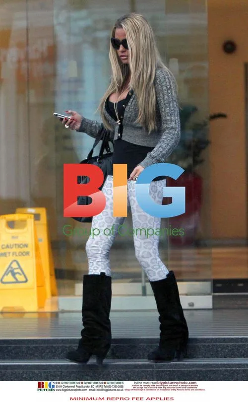 Katie Price and Peter Andre Leave Lawyer's Office