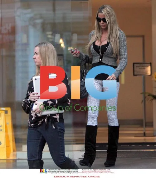 Katie Price and Peter Andre at Lawyer's Office