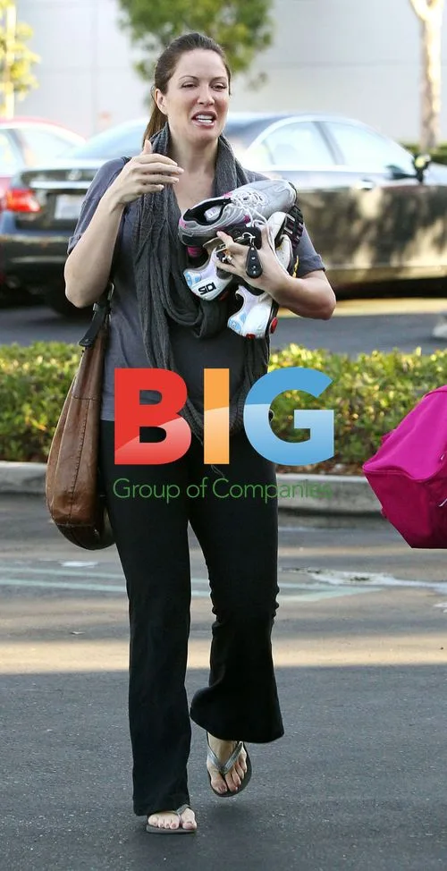 Laura Bellizzi Leaving Exercise Class in LA