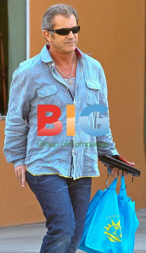 Mel Gibson Runs Errands in Santa Monica