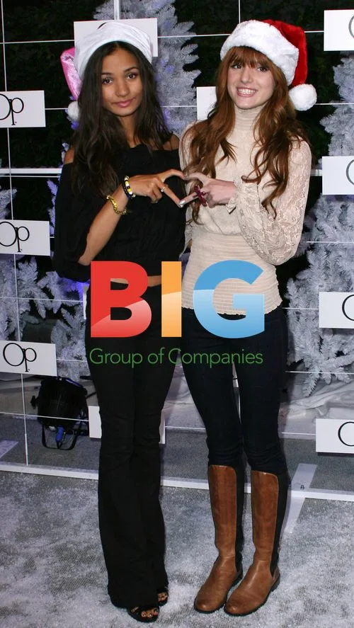 Pia Mia and Bella Thorne at OP Winter Wonderland Party