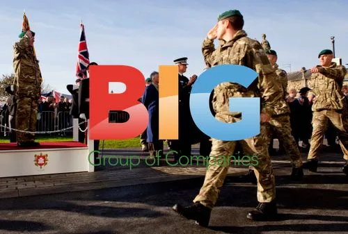 Prince Philip Salutes Troops in Barnstaple