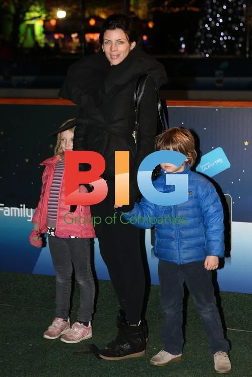 Liberty Ross and Family at Winter Wonderland