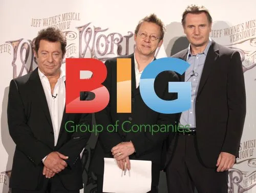 Liam Neeson and Jeff Wayne at 'The War of the Worlds' Press Conference