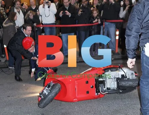 Regis Philbin Tries Vespa Driving on TV Show Set