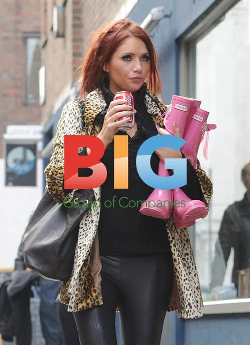 Amy Childs and Aldo Zilli shop at Billingsgate