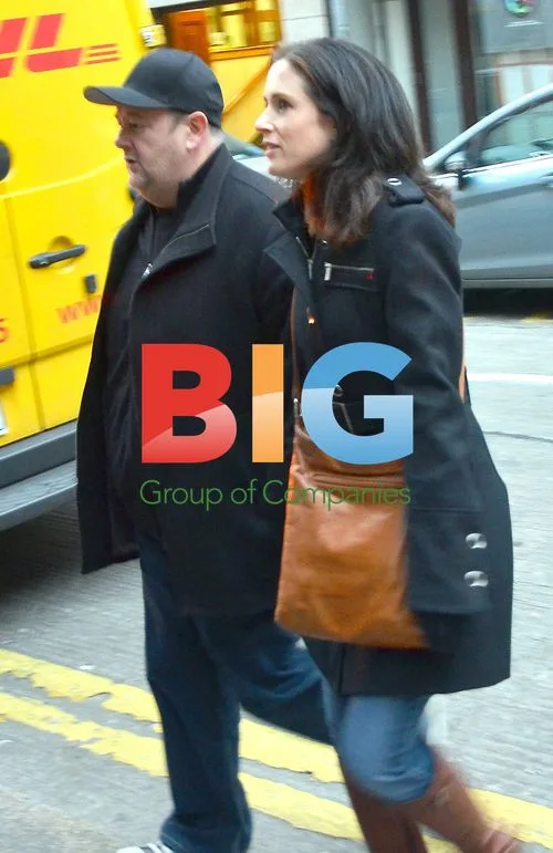 Johnny Vegas and Maia Dunphy at Dublin Bar