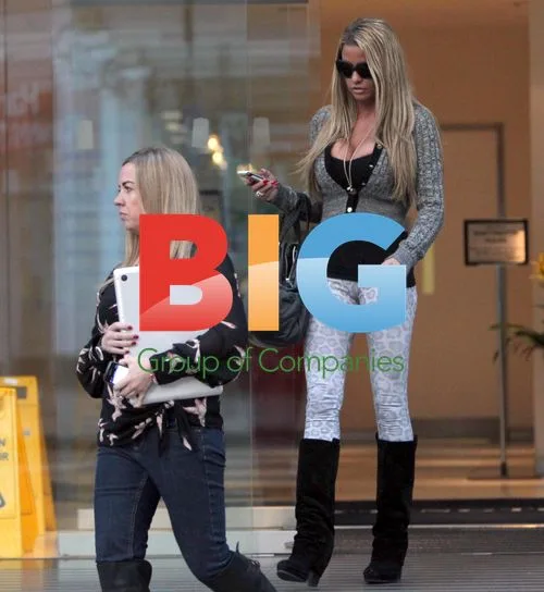 Katie Price and Peter Andre Leave Lawyer's Office in London