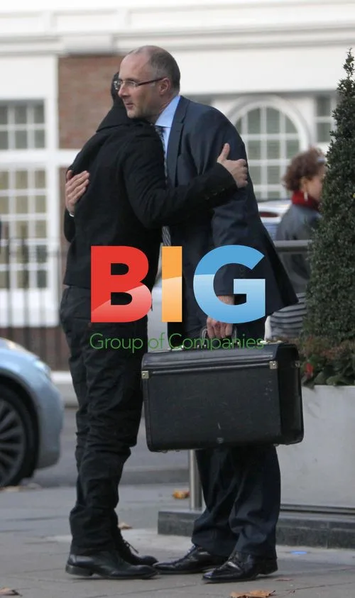 Katie Price and Peter Andre Leave Lawyer's Office