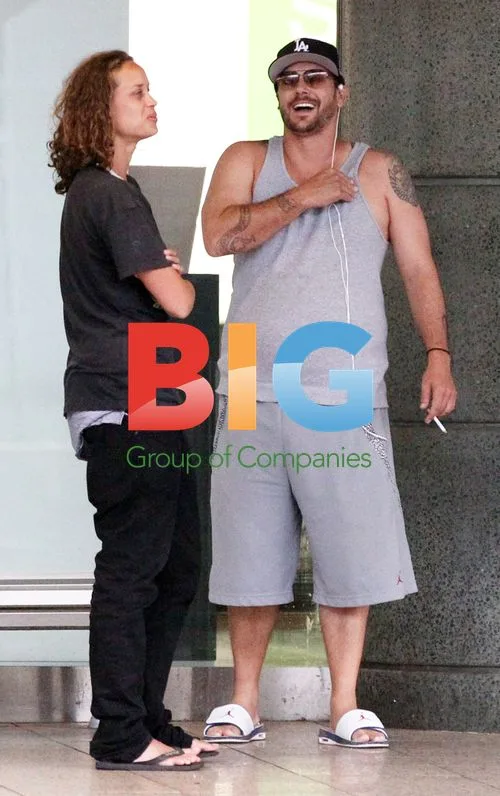 Kevin Federline Filming 'Excess Baggage'