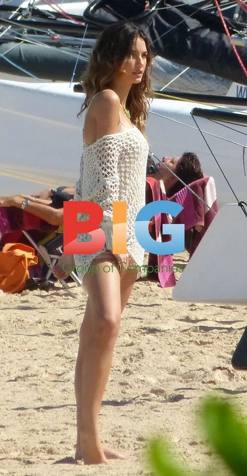 Lily Aldridge Birthday Photoshoot in St. Barts