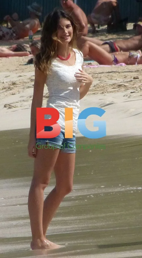 Lily Aldridge Birthday Photo Shoot in St. Barts