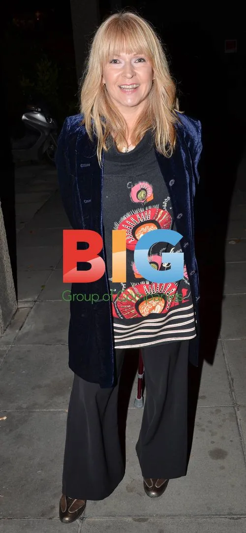 Punk Rocker Toyah Wilcox Spotted with Walking Stick