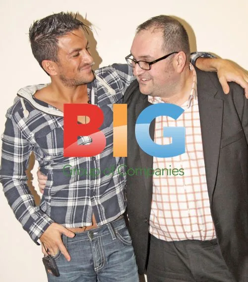 Peter Andre Meets Fans in Warrington