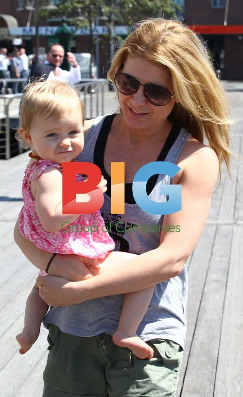Natalie Bassingthwaighte and Daughter Harper