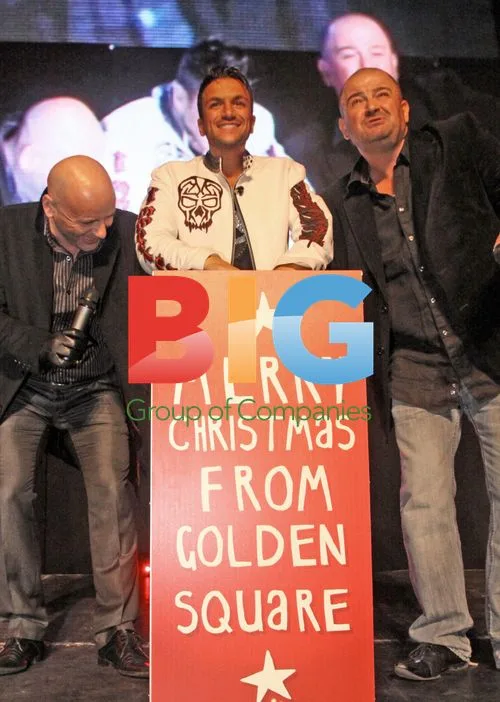 Peter Andre Performs at Christmas Lights