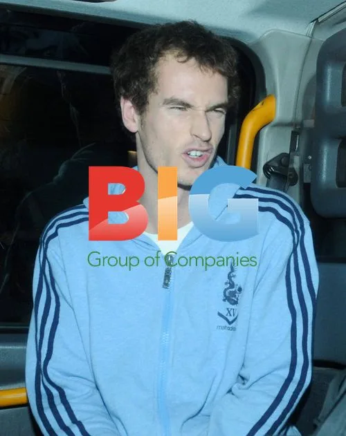 Andy Murray Leaving Nobu Restaurant, London