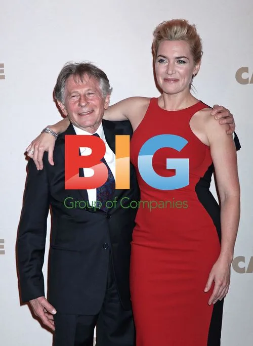Roman Polanski and Kate Winslet at Carnage Premiere