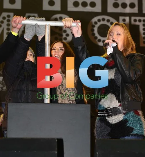 Mel C Switches on Sheffield Christmas Lights