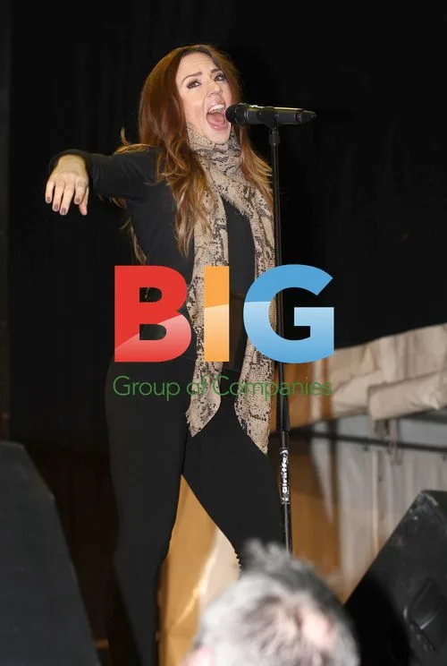 Mel C Switches on Sheffield Christmas Lights