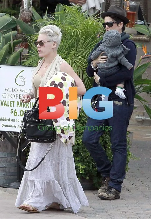Singer Pink, Baby Willow, and Sister-in-Law