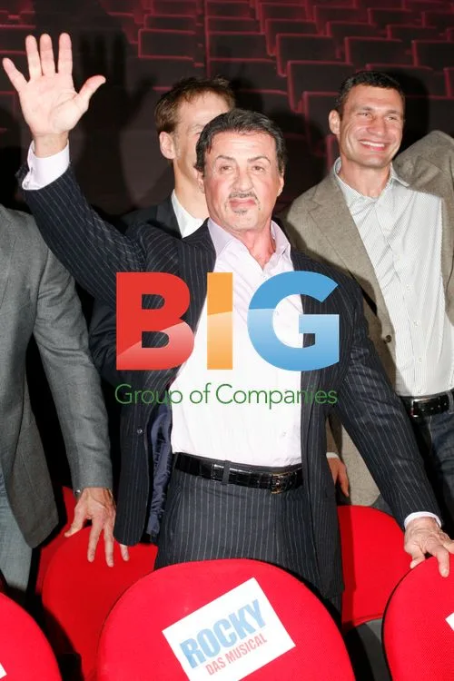 Klitschko Brothers & Stallone at 'Rocky' Musical Press