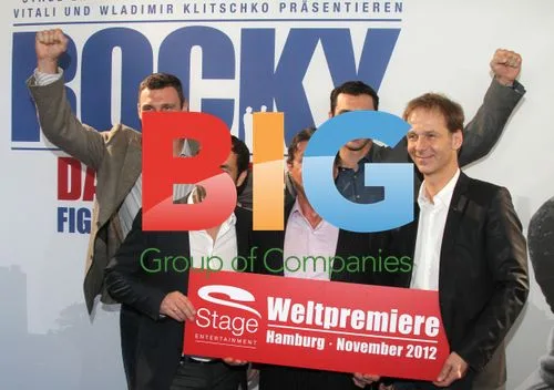 Klitschko Brothers & Stallone at 'Rocky' Musical Press Conference