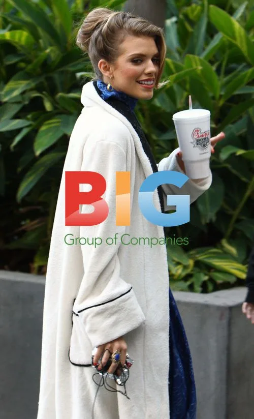 AnnaLynne McCord on 90210 film set