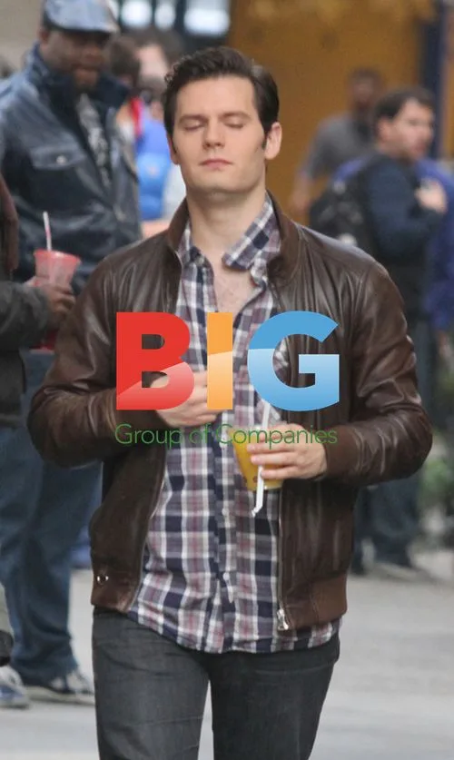 Hugo Becker on 'Gossip Girl' set