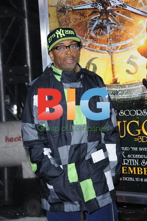 Spike Lee at 'Hugo' premiere
