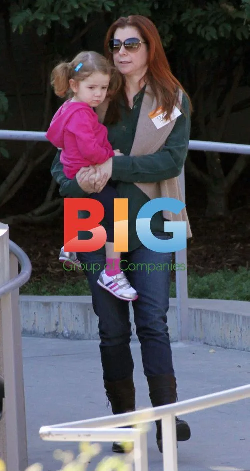 Alyson Hannigan's Family Day Out
