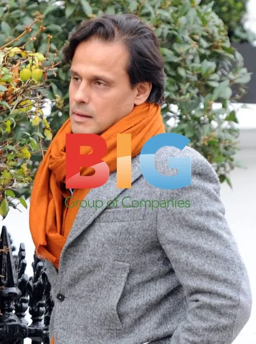 Arun Nayar Leaving Liz Hurley's Home
