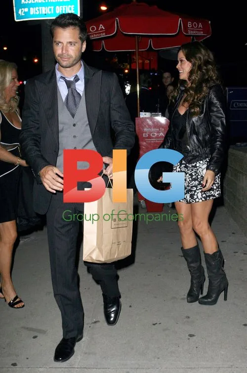 Brooke Burke and David Charvet in LA