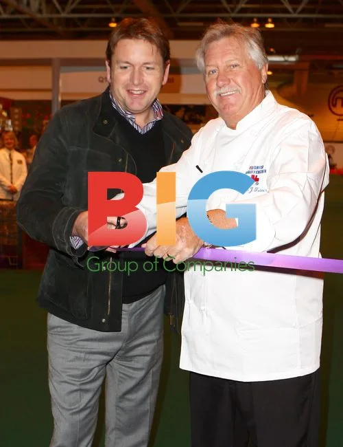 James Martin and Brian Turner open BBC Good Food Show 2011